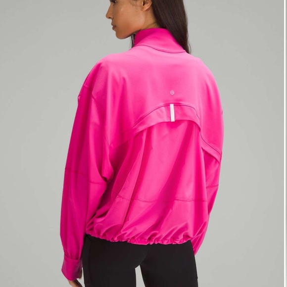 Lululemon Define Relaxed-Fit Jacket *Luon Sonic Pink💓 RARE, Size 10 Like New - Picture 2 of 13